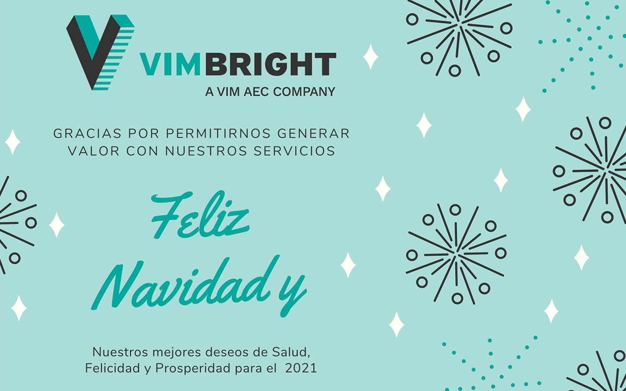 Feliz Navidad y Nuevo Año 2021 VIMBright